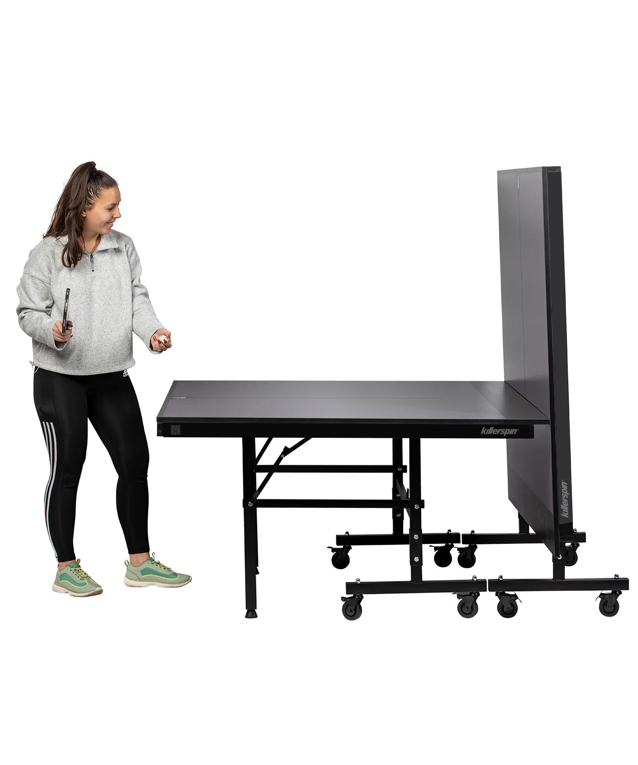 Killerspin MyT 415X Mega Table Tennis Table - Graphite
