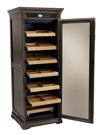 Prestige Import Group The Remington Espresso Electric Cabinet Humidor