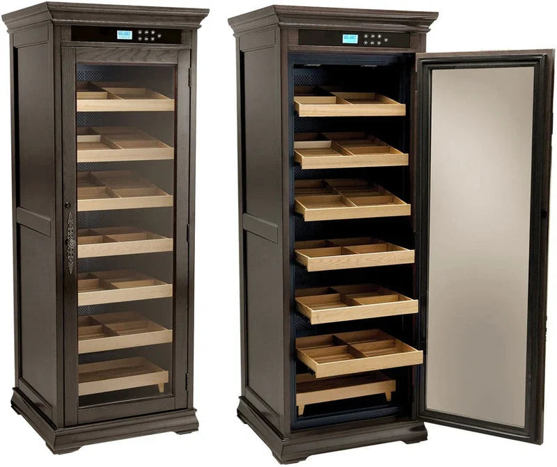 Prestige Import Group The Remington Espresso Electric Cabinet Humidor
