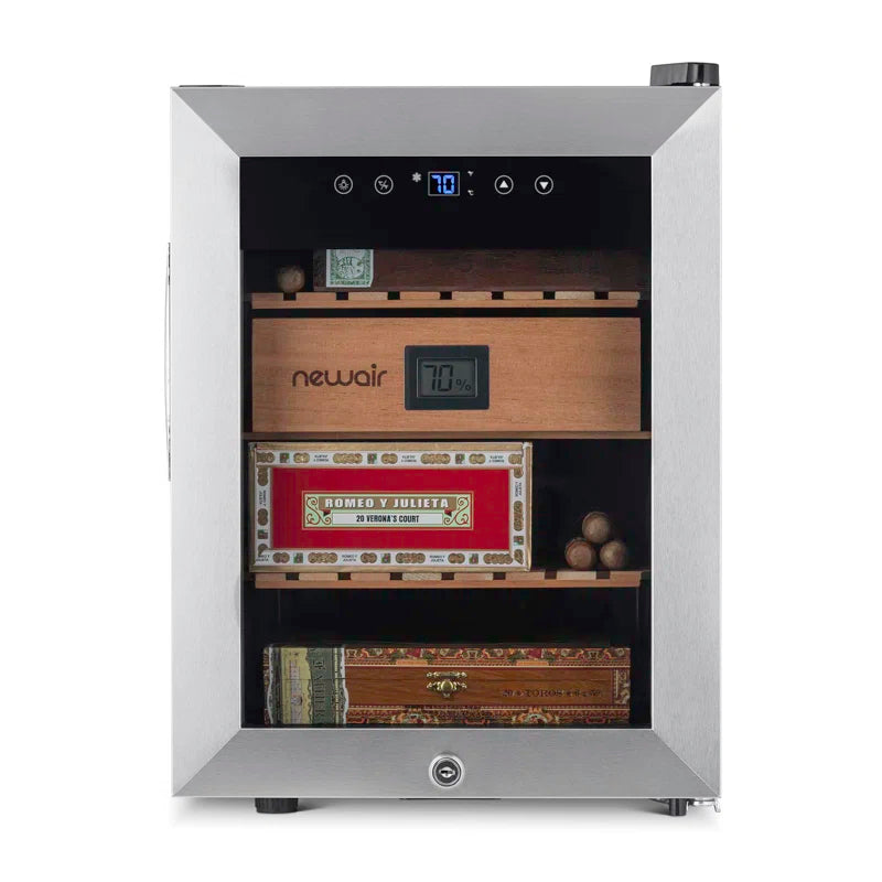 Electric Cigar Humidor Wineador, Thermoelectric with Precision Digital Temperature Controls