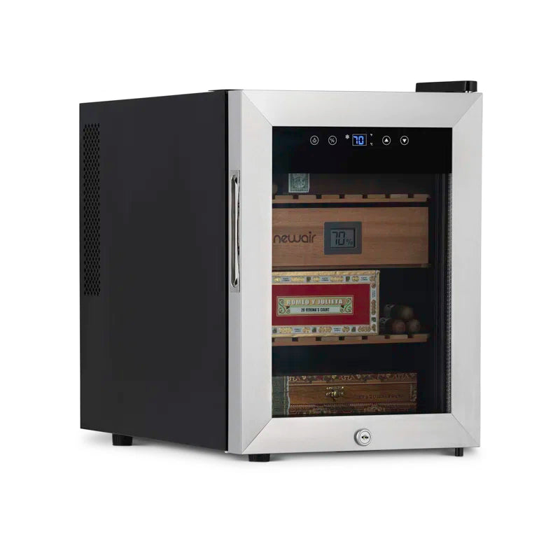Electric Cigar Humidor Wineador, Thermoelectric with Precision Digital Temperature Controls