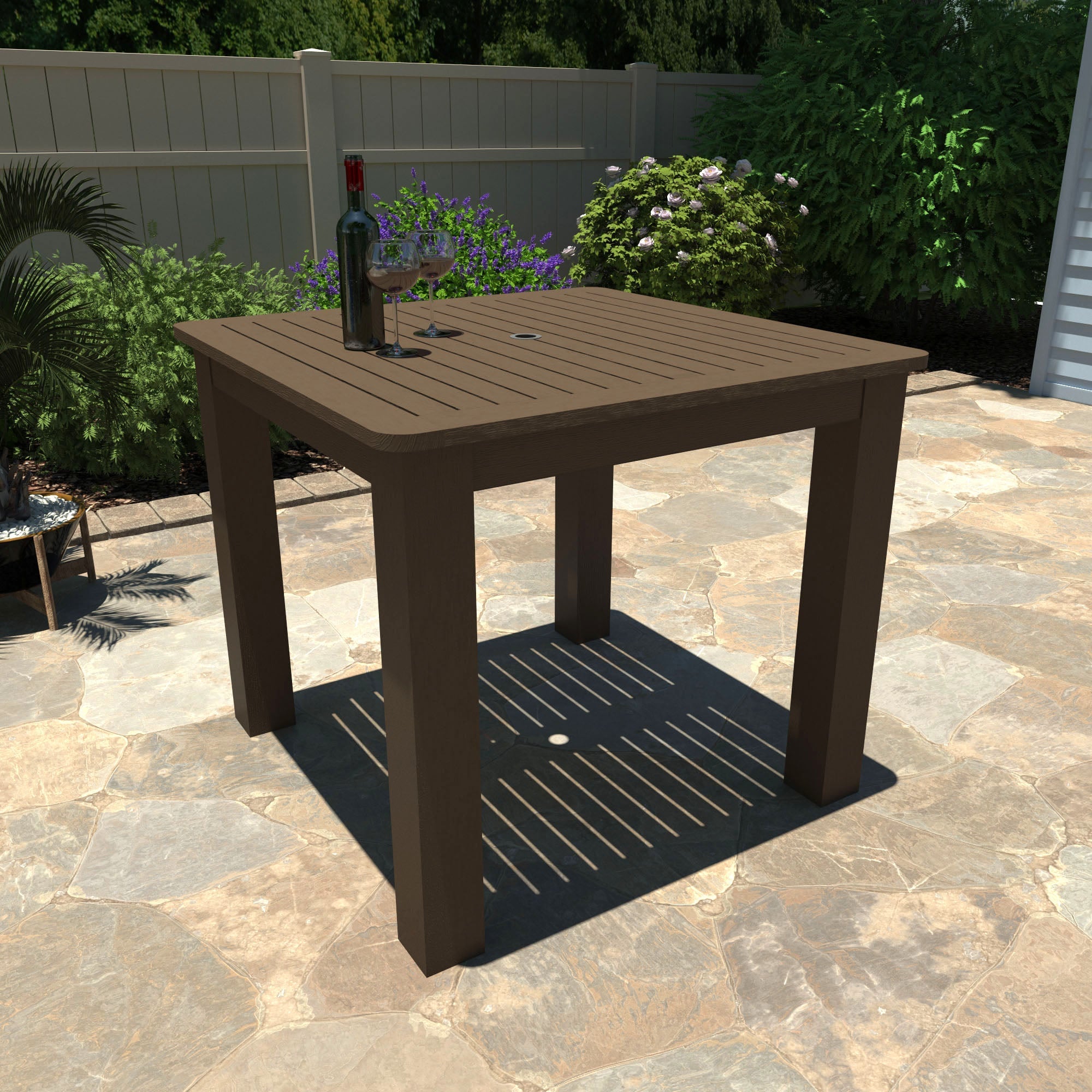 Sequoia Outdoor Homestead 42in x 42in Counter Height Dining Table