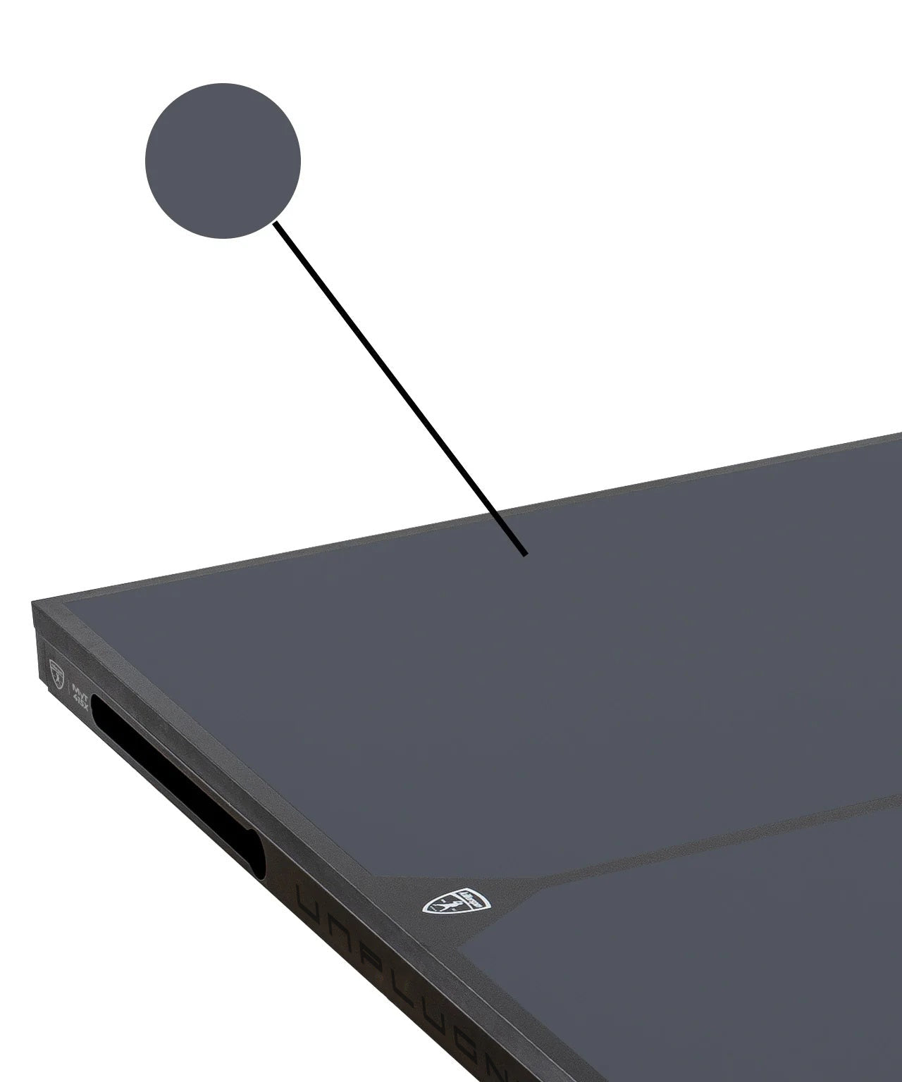 Killerspin MyT 415X Mega Table Tennis Table - Graphite
