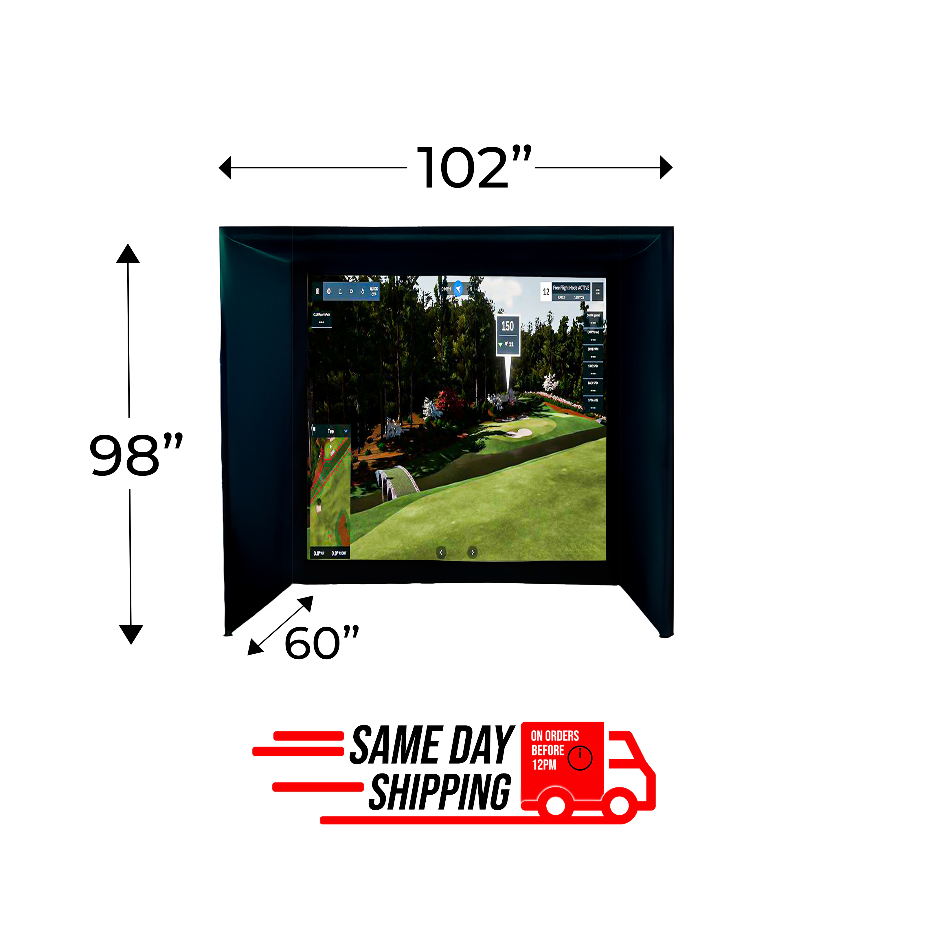 Par 8 Golf Simulator Enclosure