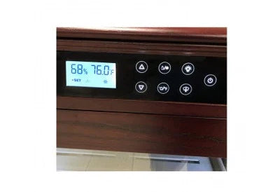 Prestige Import Group The Remington Espresso Electric Cabinet Humidor